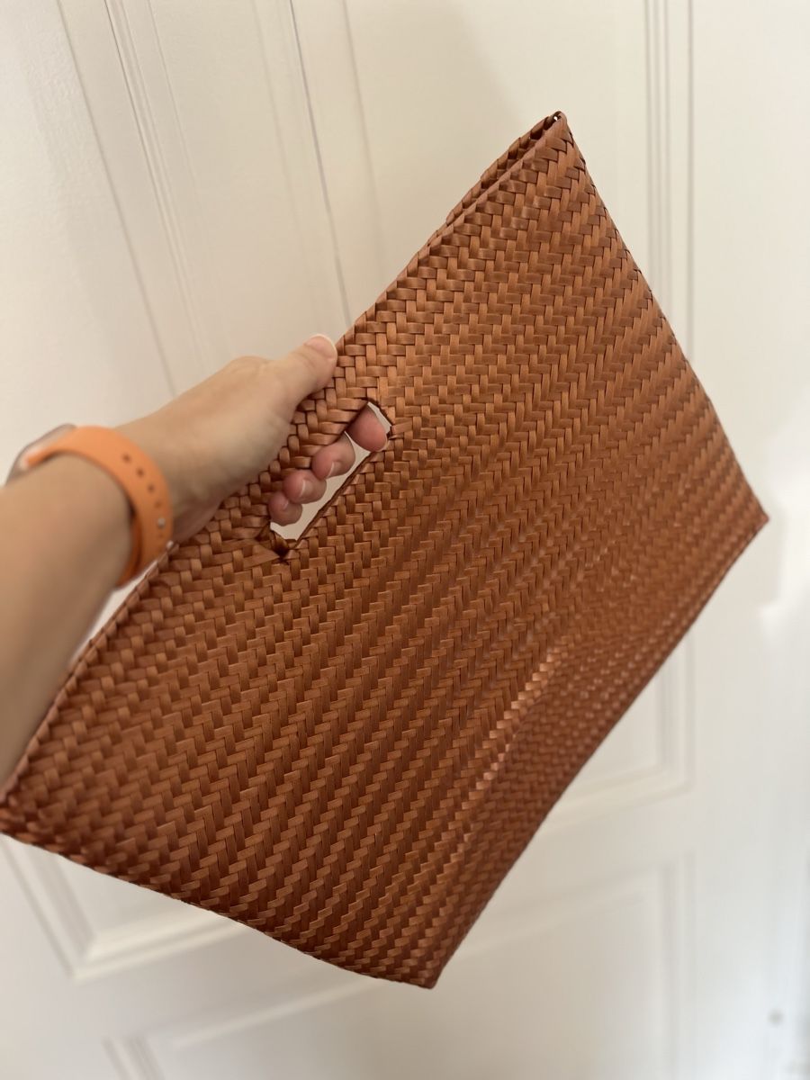 Borse da donna: Woven Summer Handbag Bronze – Usato da Genève venduto da jud_xrl8 1