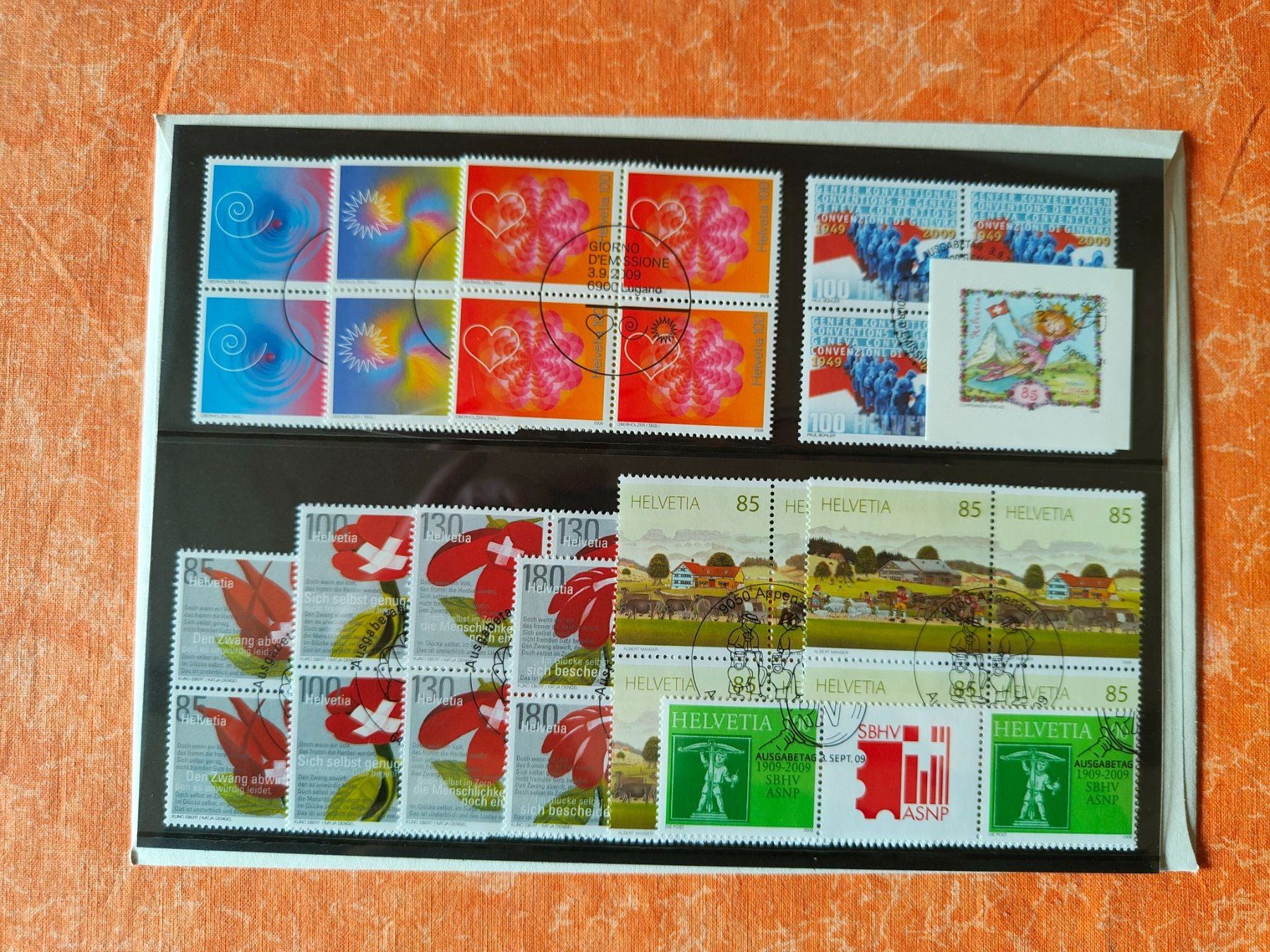 Tutti i francobolli: Timbres 2009 blocs de 4 oblitérés – Nuovo e nell'imballaggio originale da Gryon venduto da Jessicaj87 2