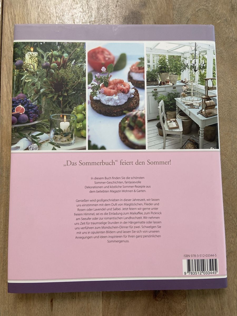 Libri: Das Sommerbuch Wohnen & Garten Buch neuwertig – Nuovo (secondo la descrizione) da Luzern venduto da waterfront1 1