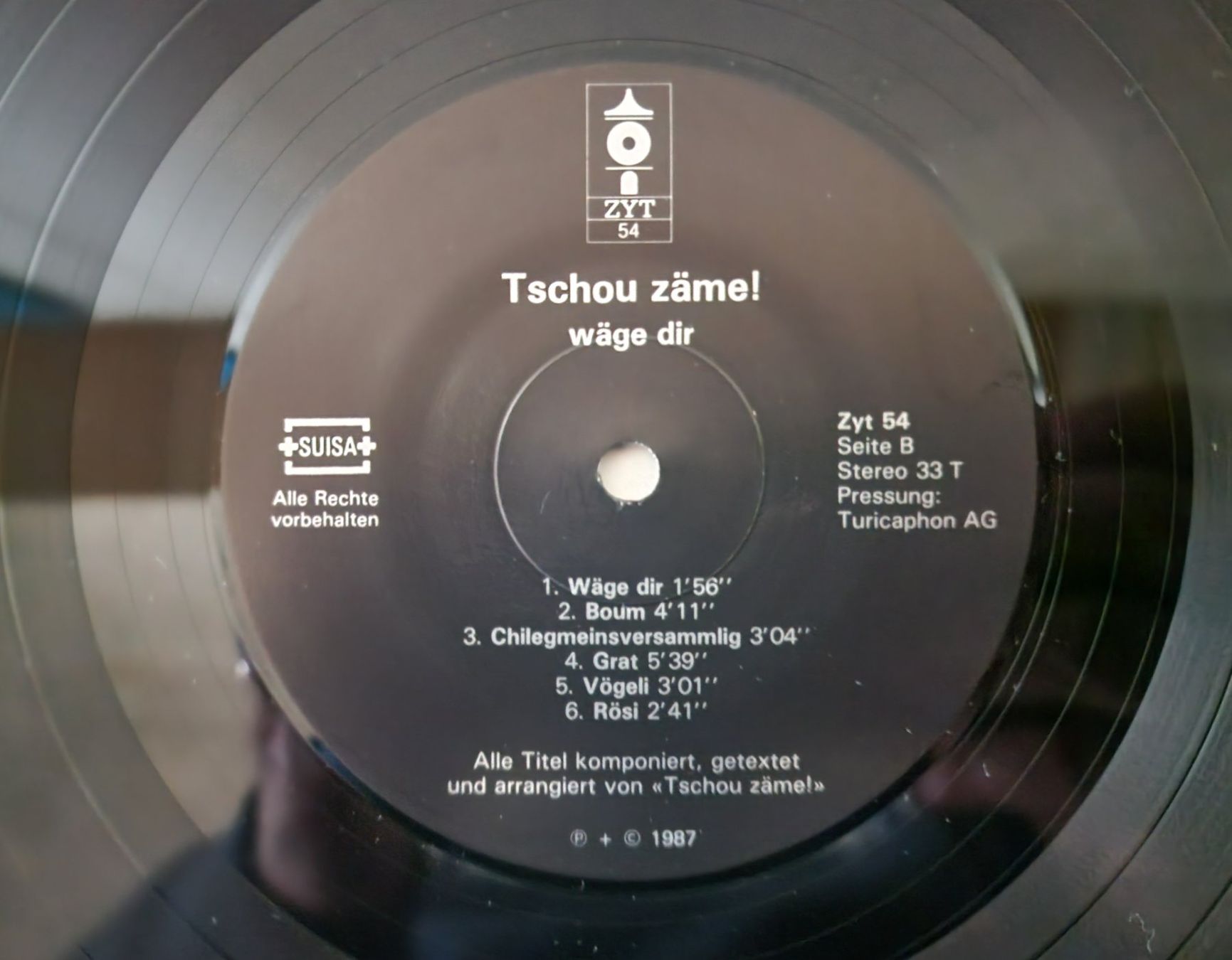 Dischi in vinile: Tschou Zäme! LP – Wäge Dir – Usato da Root venduto da atelier22 2
