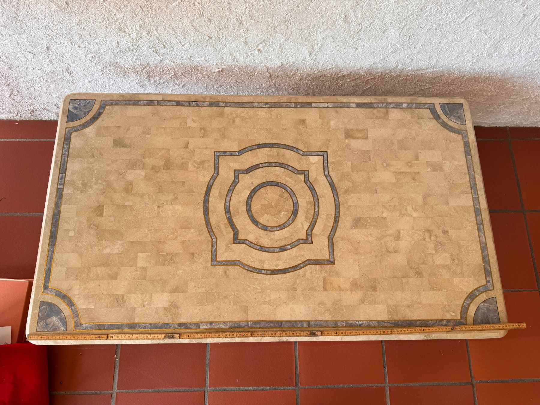 Tables: Table basse artisanale motif rosace – D'occasion à La Neuveville par ghubler 3