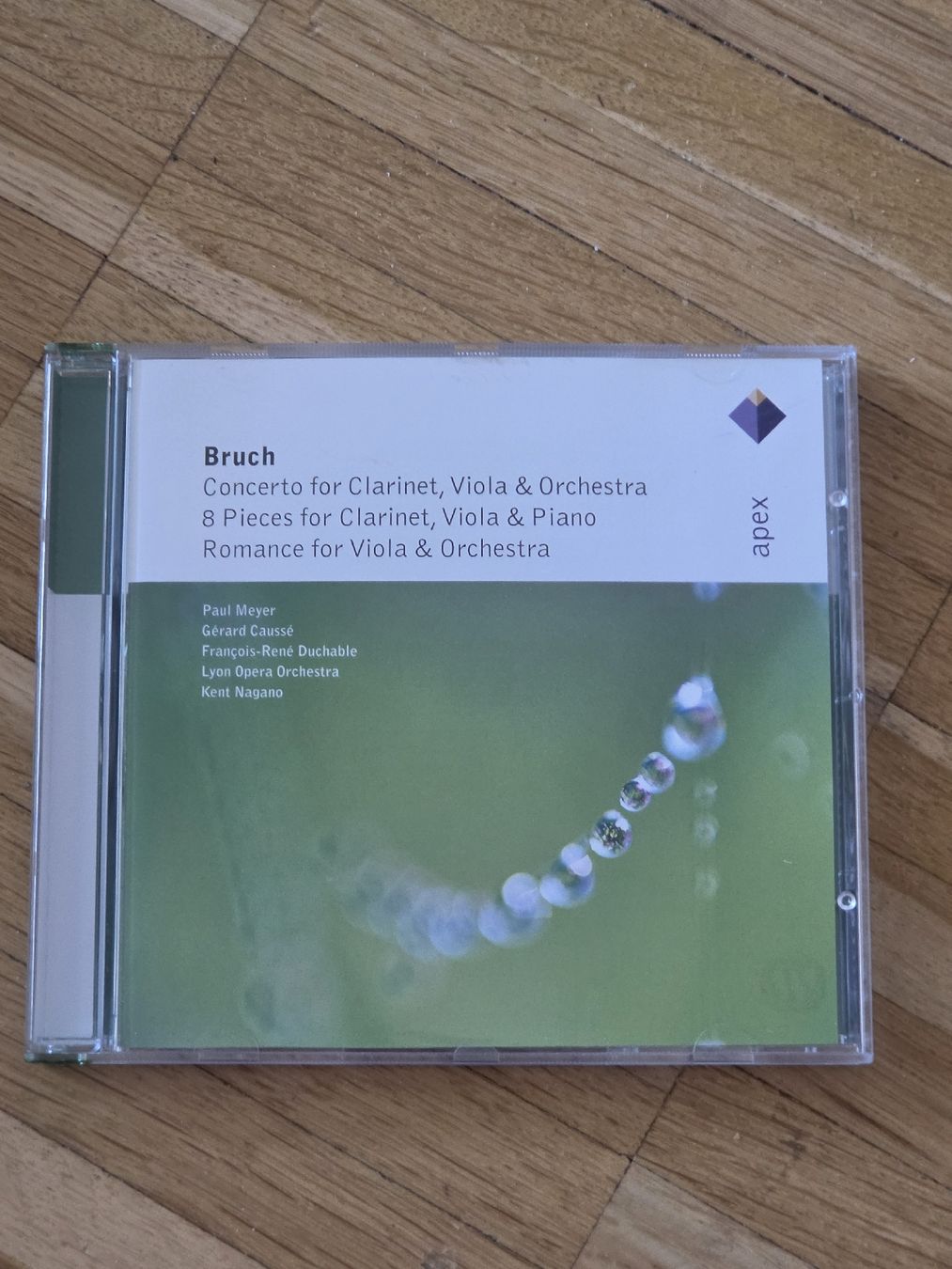 CDs: CD: Bruch: Concerto for Clarinet Viola & Orchestra – D'occasion à Aesch BL par immon