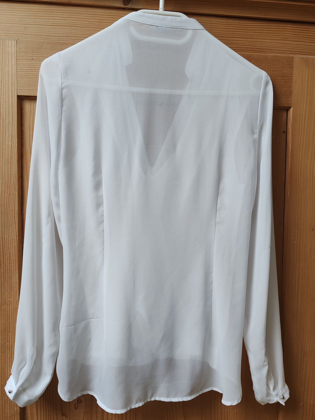 H&M Camicette: weisse, leicht transparente Bluse – Nuovo (secondo la descrizione) da Egnach venduto da bgdo26 3