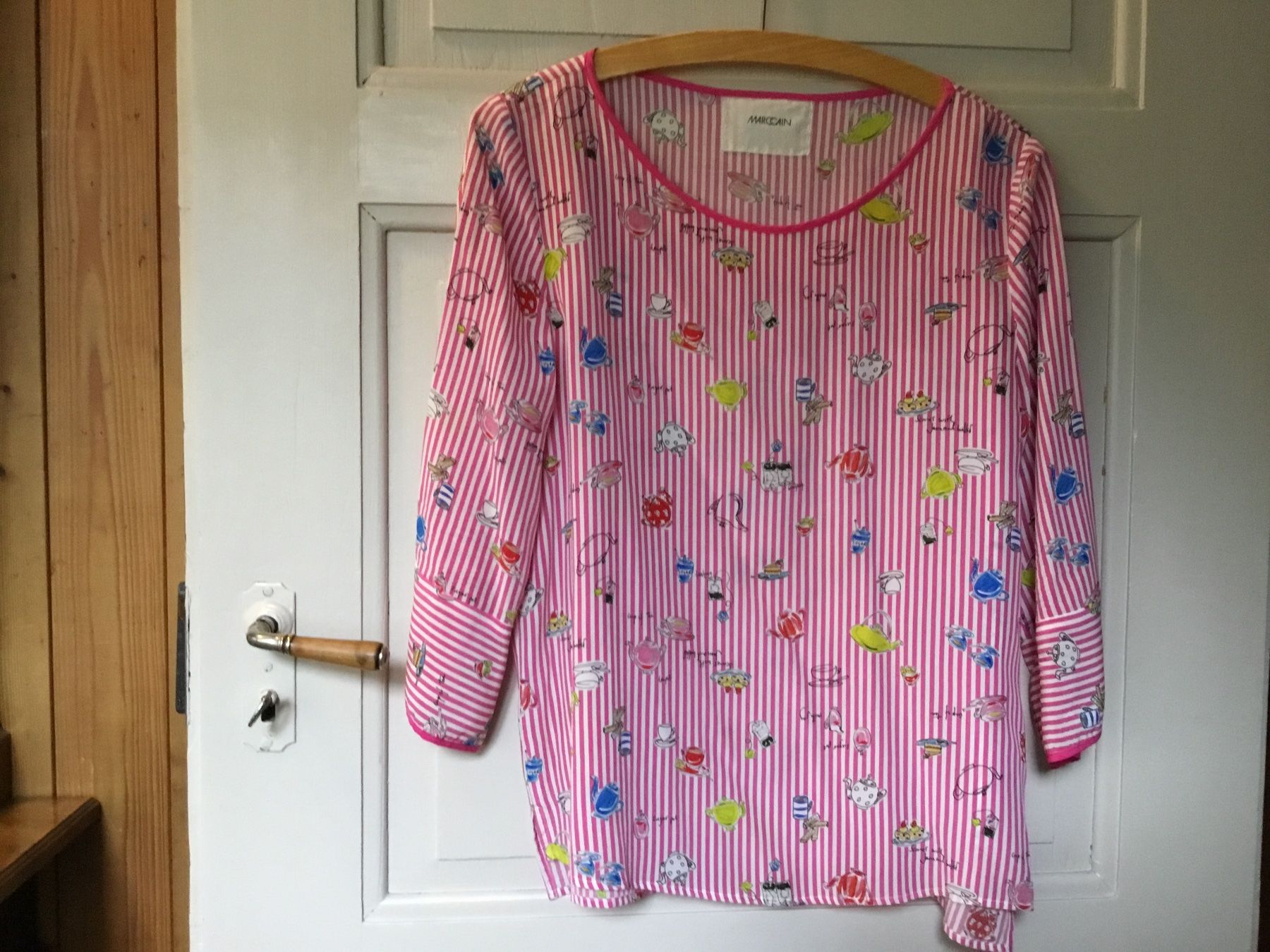 Marc Cain Camicette: Marc Cain Seidenbluse Gr.M – Usato da Winterthur venduto da Gartenoase144