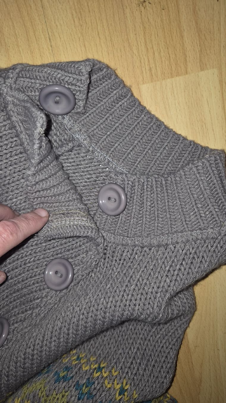 Gilet & Giacche senza maniche: Poncho Cache Cache bunt gemustert Grösse M  – Usato da Kölliken venduto da MissesBossTop1 4