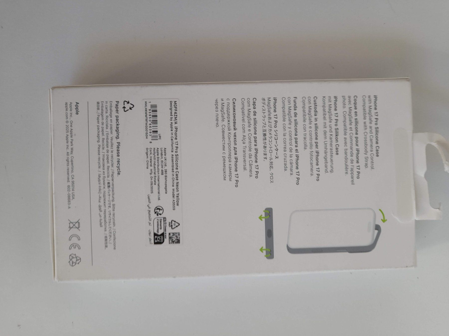 Apple Covers & Schutzfolien: APPLE iPhone 17 Pro Silikon Case neongelb – Neu (gemäss Beschreibung) aus Liebefeld von Restwert_Liebefeld 4