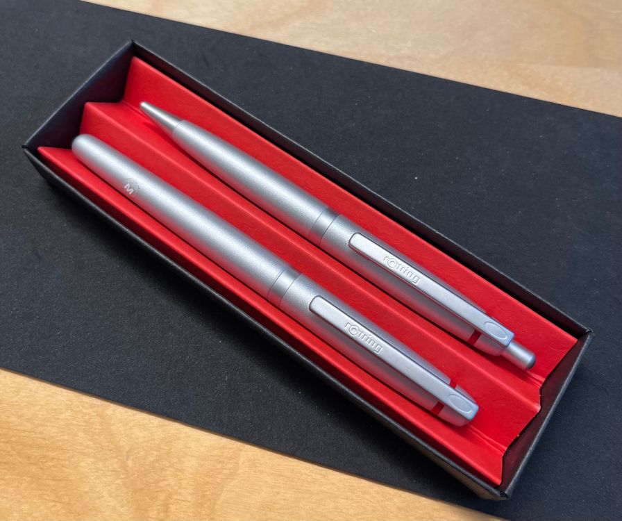 rOtring Freeway Set – Füller & Kugelschreiber, silber (Neu und ...