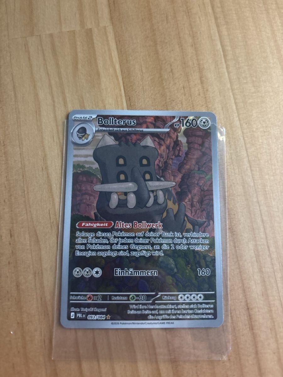 Pokémon Carte collezionabili: Bollterus IR, Pitch Black – Usato da Bern venduto da Pokescherti
