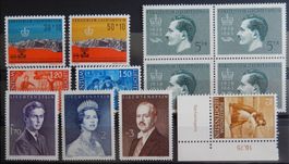 Liechtenstein ex. Kat. 395-439 ** 1960/64 Kat. 46 Euro