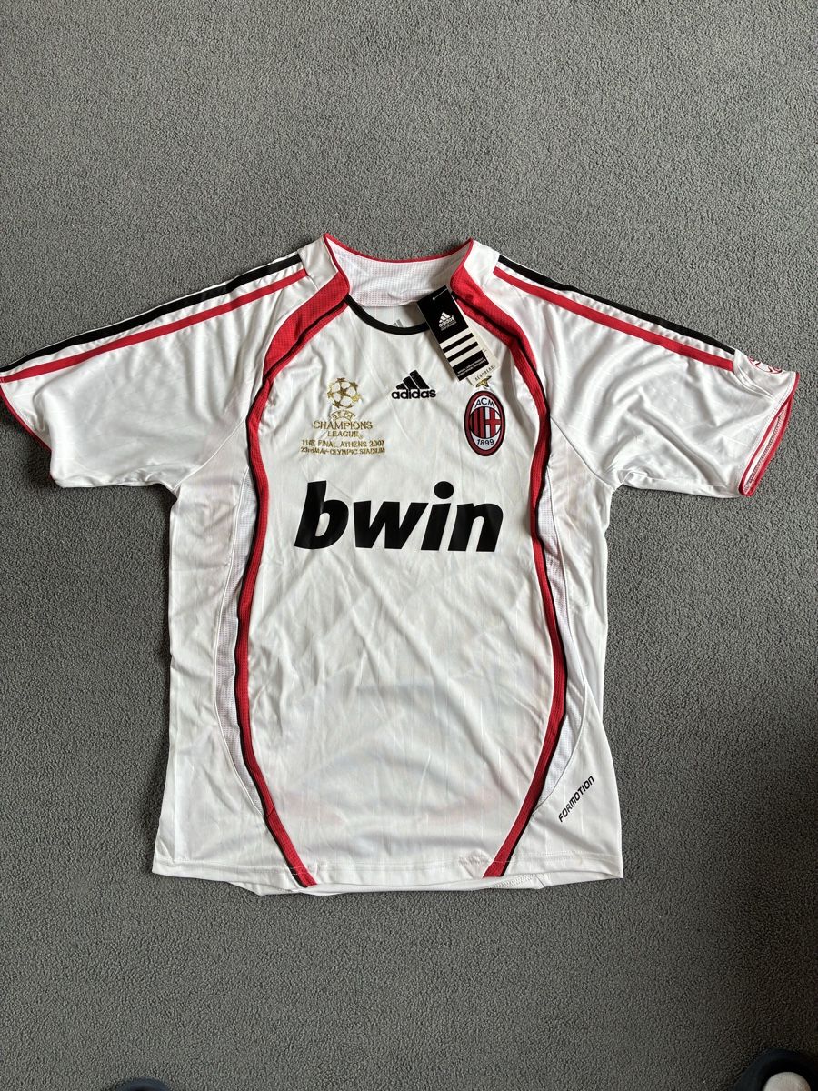 Adidas Leibchen & Hosen: AC Milan Shirt 2007 – Neu (gemäss Beschreibung) aus Speicher von spla03