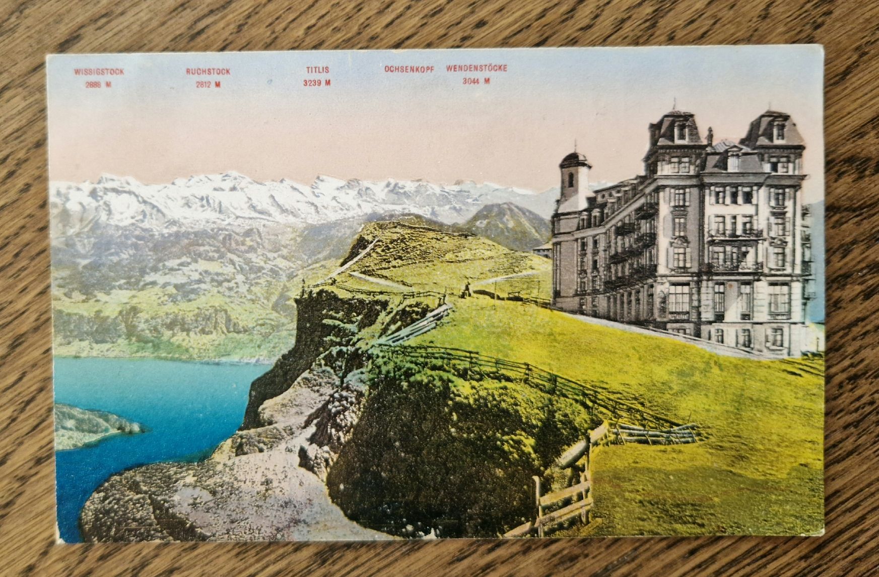 Ansichtskarten: Hotel Axenstein Morschach – Gebraucht aus Ebikon von Donar50