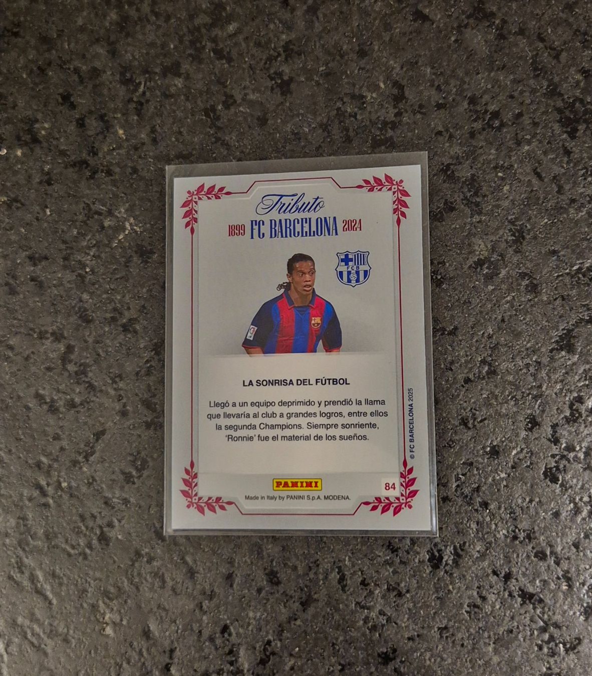 Topps Carte collezionabili: Ronaldinho - Barcelona - Panini – Nuovo (secondo la descrizione) da Burg AG venduto da Danoe 1