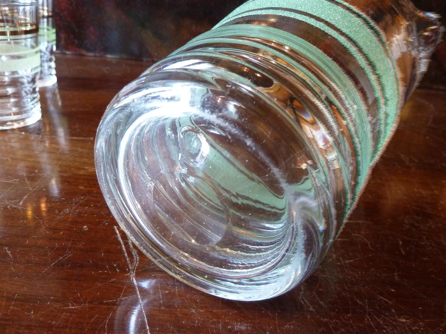Verres: Glas Kanne mit 6 Becher – D'occasion à Bure par 1319 6