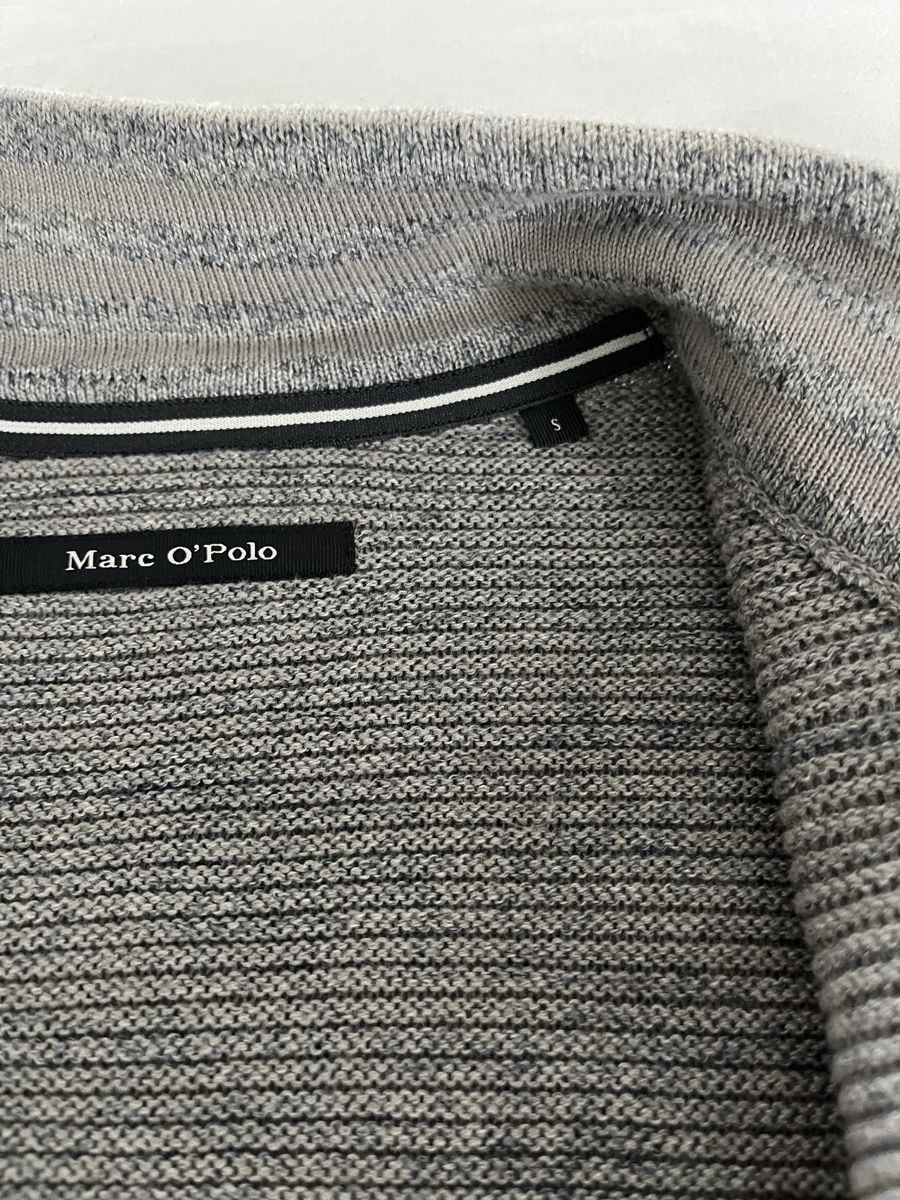 Marc O'Polo Giacche: Herren Pullover, Gr. S, Farbe grau, 95% Baumwolle, 5 %Wolle – Usato da Oberengstringen venduto da okriy 8