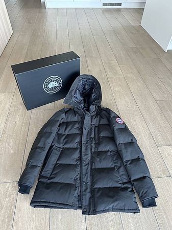 Neue Canada Goose Carson Parka, schwarz, Grösse L