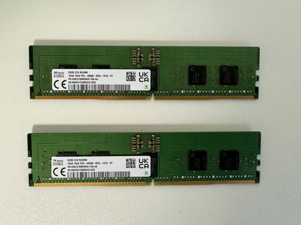 32GB 4800Mhz, ECC ddr5 | Kaufen auf Ricardo