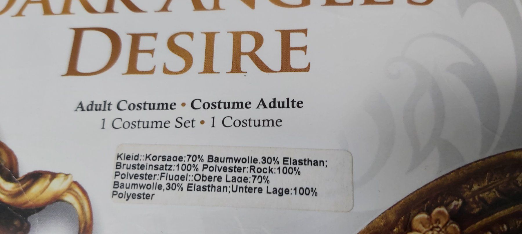 Costumi: Deluxe Angel's Kostüm – Nuovo e nell'imballaggio originale da Schwarzenbach SG venduto da mel_s6jj 2