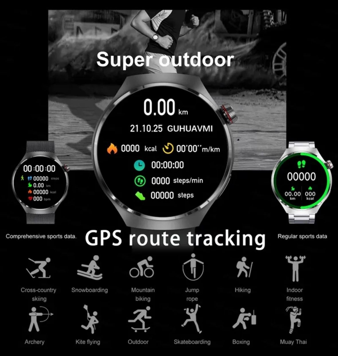 Smart Smartwatch: Smartwatch GT4 – Nuovo e nell'imballaggio originale da Marly venduto da may_j75b 4