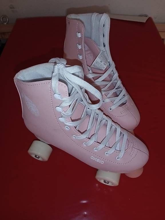 Decathlon Pattini in linea & Pattini a rotelle: Quad Rollschuh Rosa – Nuovo (secondo la descrizione) da Wangen SZ venduto da mkaelin87