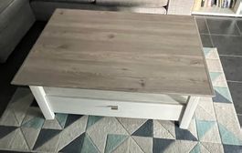 Salon Tisch 110 x 80 x 45 cm Holztisch