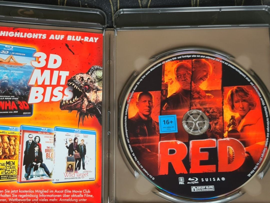 Tous les DVDs: RED – D'occasion à Oberkirch LU par ThE_CoLLecTor666 2