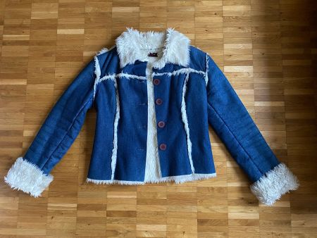 Jeans Jacke Gr.36 gefüttert