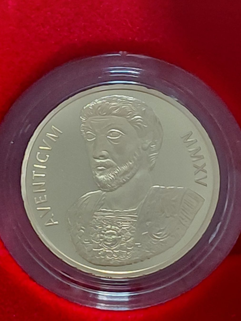 Alle Münzen: 50 FRANKEN GOLD AVENTICUM 2015 MARC AUREL – Gebraucht aus Bern von wau68 2