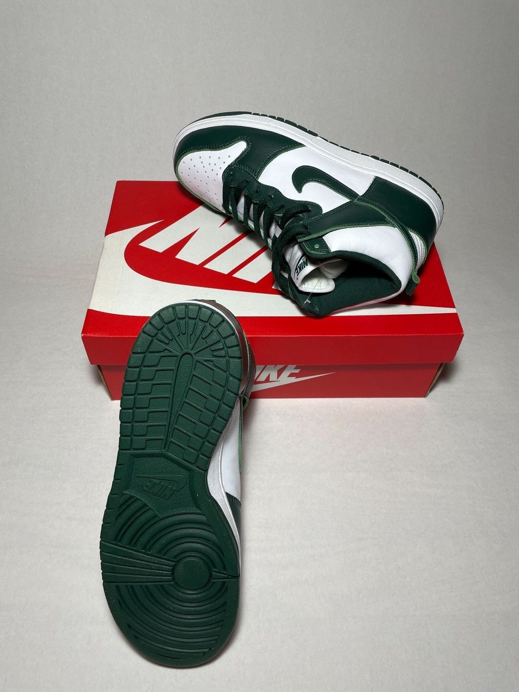 Nike Scarpe da uomo: Nike Dunk High SP Spartan Green 43 – Nuovo e nell'imballaggio originale da Freidorf TG venduto da kickznlacez 1