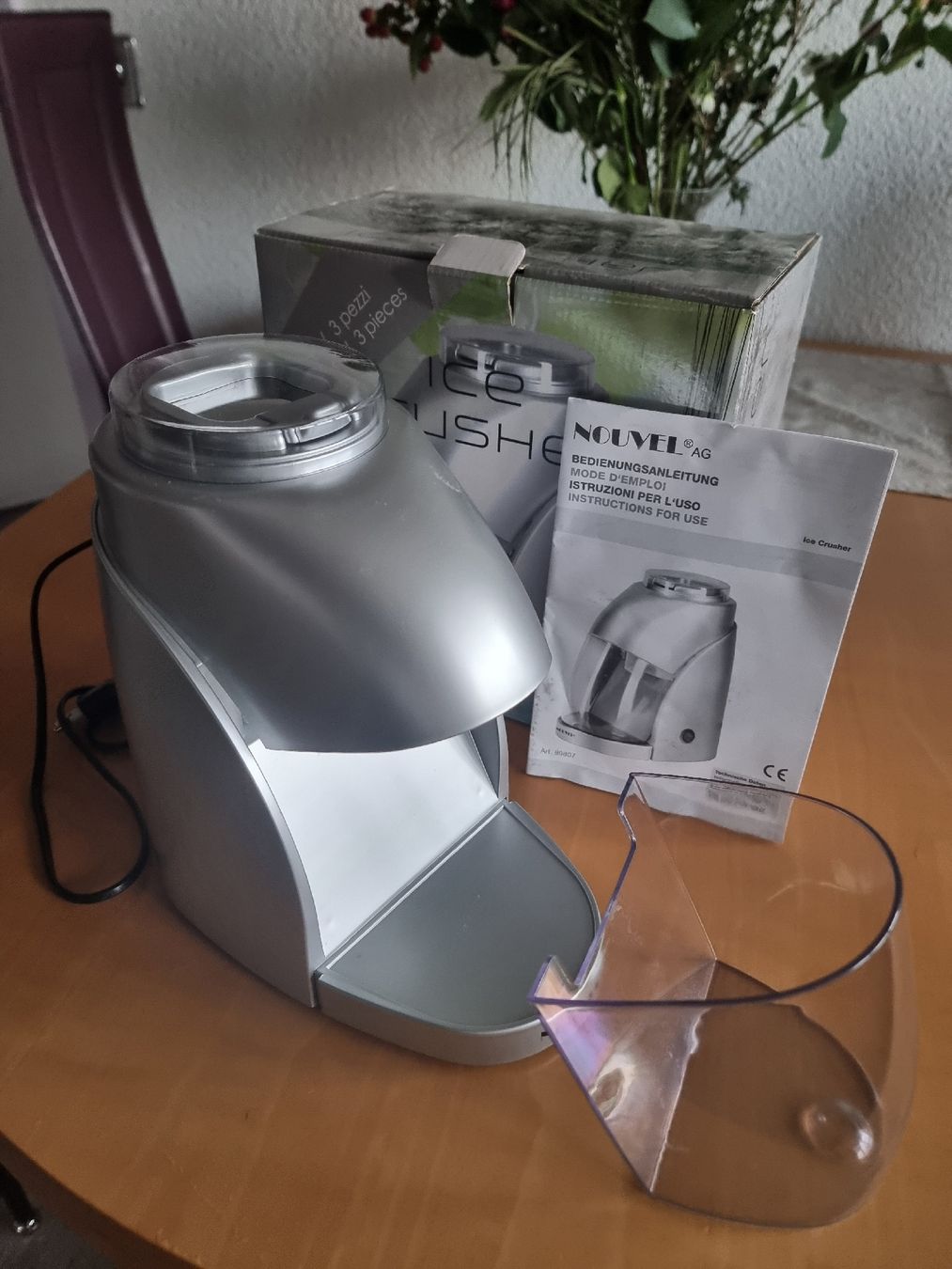 Elettrodomestici da cucina: Ice-Crusher 3-teilig neu – Nuovo (secondo la descrizione) da Uetendorf venduto da .Eidgenosse. 1