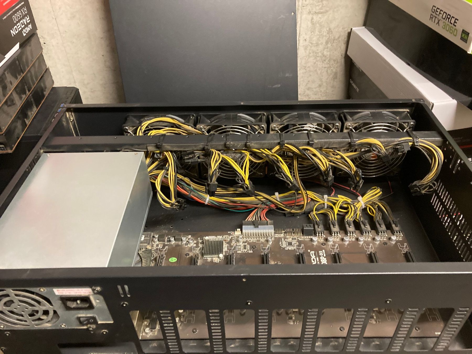 Coin Miner: Onda Mining Rig mit Onda 1850W 80 Plus Gold Netzteil – Gebraucht aus Wettingen von Schabernack_sam 1