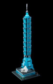 Kit di costruzioni: Brixies - Taipei 101 - 200.101 – Nuovo e nell'imballaggio originale da Hochdorf venduto da ruest-online