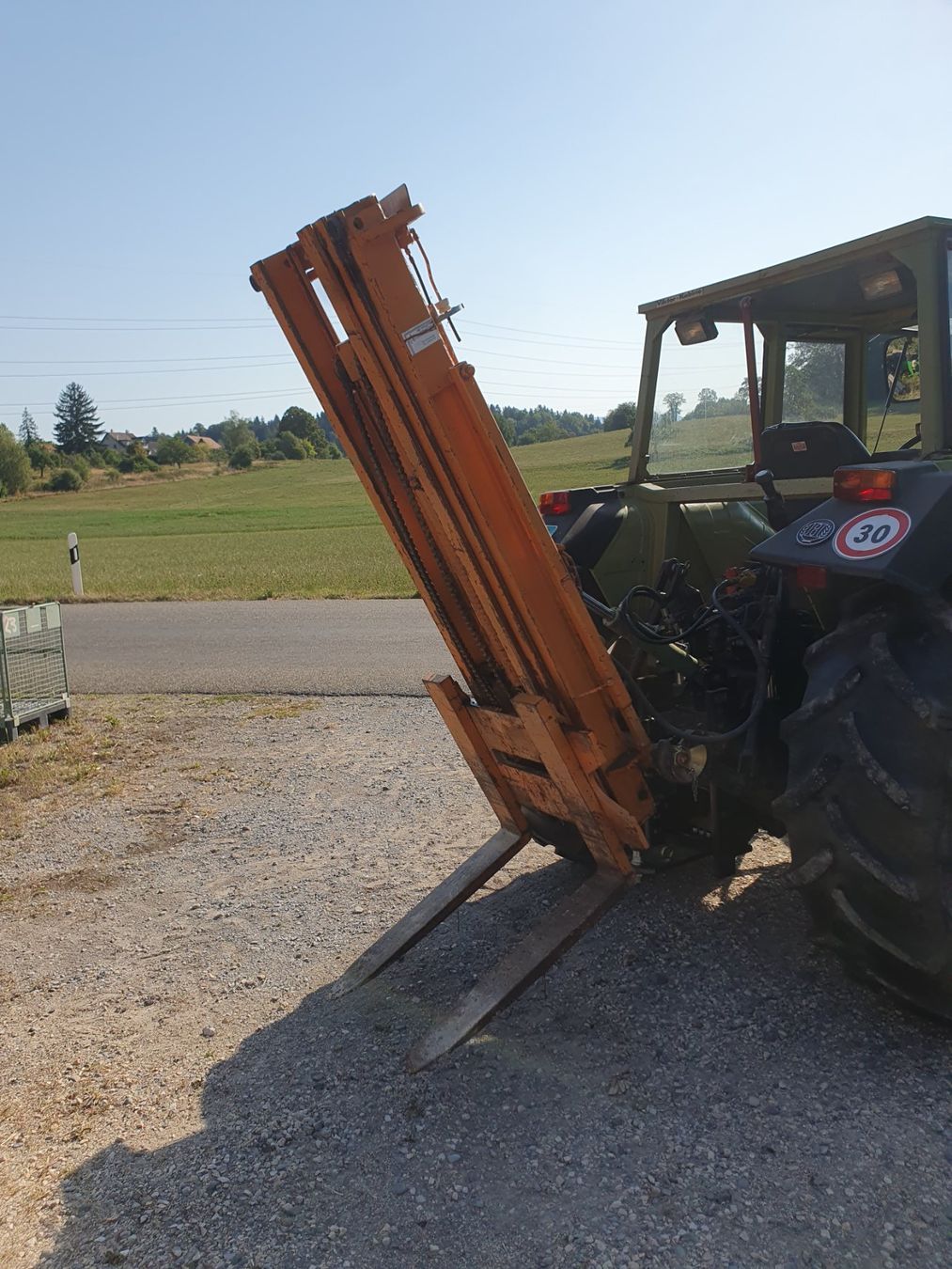 Carrelli elevatori e a forche: Heckstapler für Traktor – Usato da Bubikon venduto da mus_j7gl 3