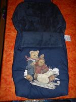Wagensack Bären Auf Schlitten blau