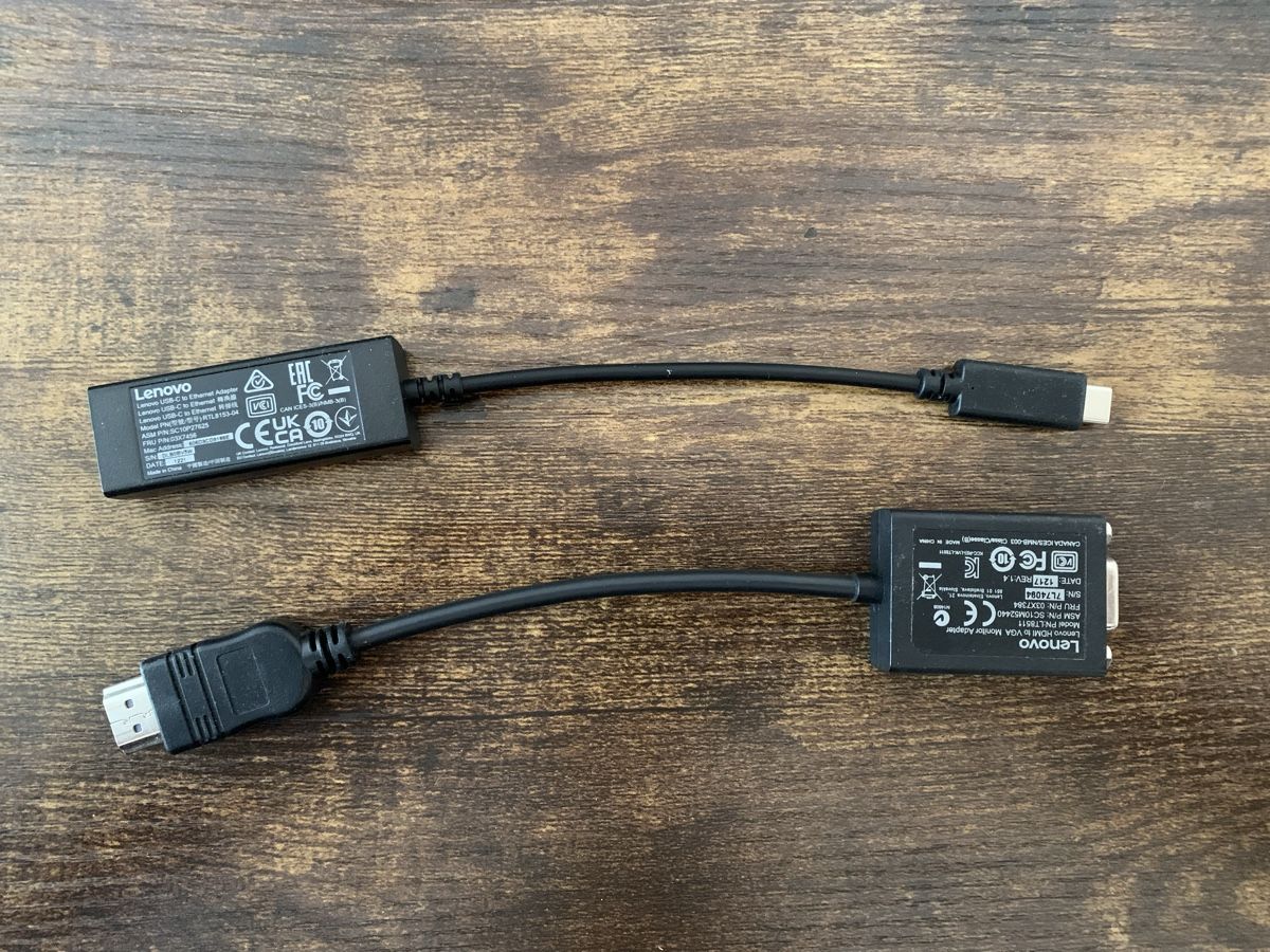 Lenovo Adaptateurs: Lenovo Adapter HDMI/VGA & USB/Ethernet – D'occasion à Stansstad par goodmorninglucerne