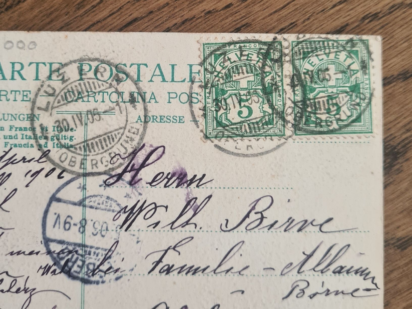 Cartoline postali: Meggenhorn b. Luzern – Usato da Ebikon venduto da Donar50 1