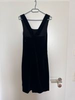 Kleid Samt schwarz Grösse 38 neuwertig