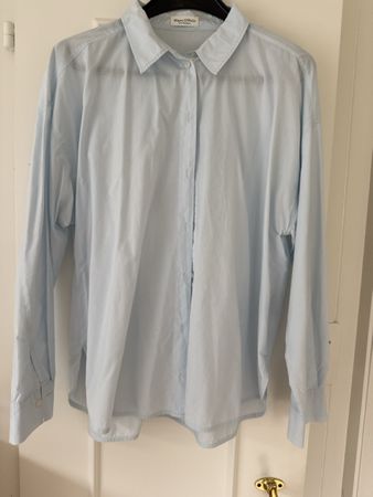 Marc O'Polo Blusenhemd hellblau Gr. 44 - Top Zustand!
