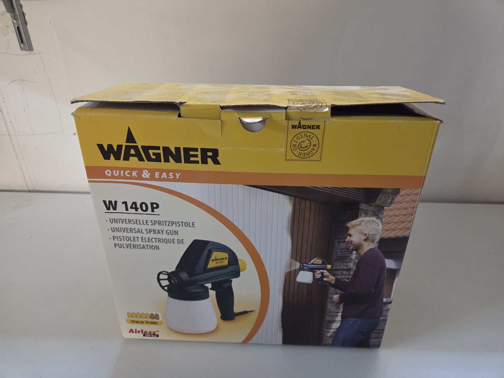 Wagner Tutti gli attrezzi: Neue Spritzpistole Wagner W140P – Nuovo (secondo la descrizione) da Hausen am Albis venduto da Cxxe 2