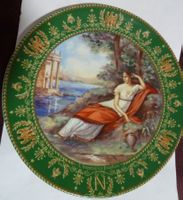 EINMALIGER LIMOGES PORZELLAN TELLER-JOSEPHINE- SCHÖNE FARBEN