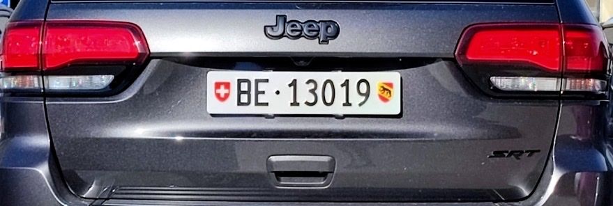 Insegne: Kontrollschilder Auto - Bern "BE 13019" – Nuovo (secondo la descrizione) da Flamatt venduto da Olli_CH75