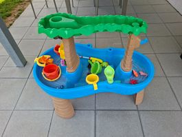 Wasserspieltisch tropischer Regenwald