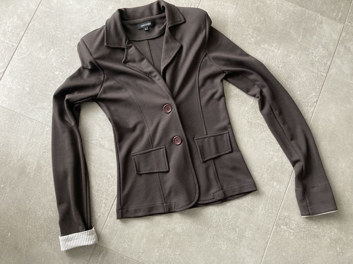 Vestes: Knitterfreier BLAZER BRAUN – D'occasion à Nidfurn par cejeisda 2