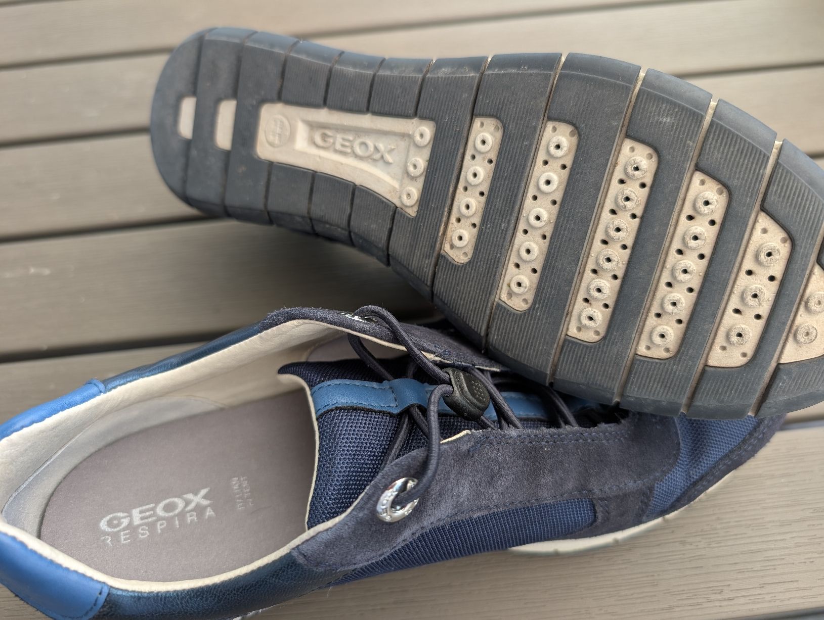 Geox Chaussures femmes: Geox Halbschuhe blau, Gr. 39 – D'occasion à Küsnacht ZH par pinipini 1