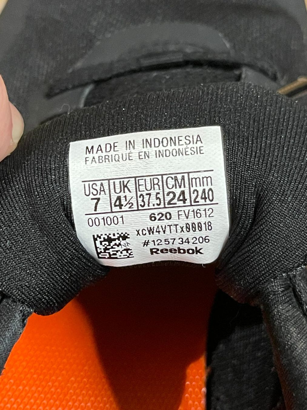Reebok Scarpe da donna: Reebok Sneaker - Gr. 37.5 - Schwarz/Weiss – Usato da Rheineck venduto da FGeissler 4