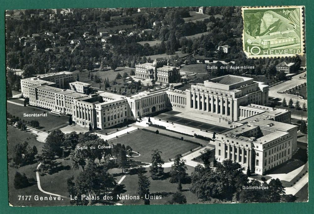 Genève, Le Palais des Nations-Unies (Gebraucht) in Sargans für CHF 1 ...