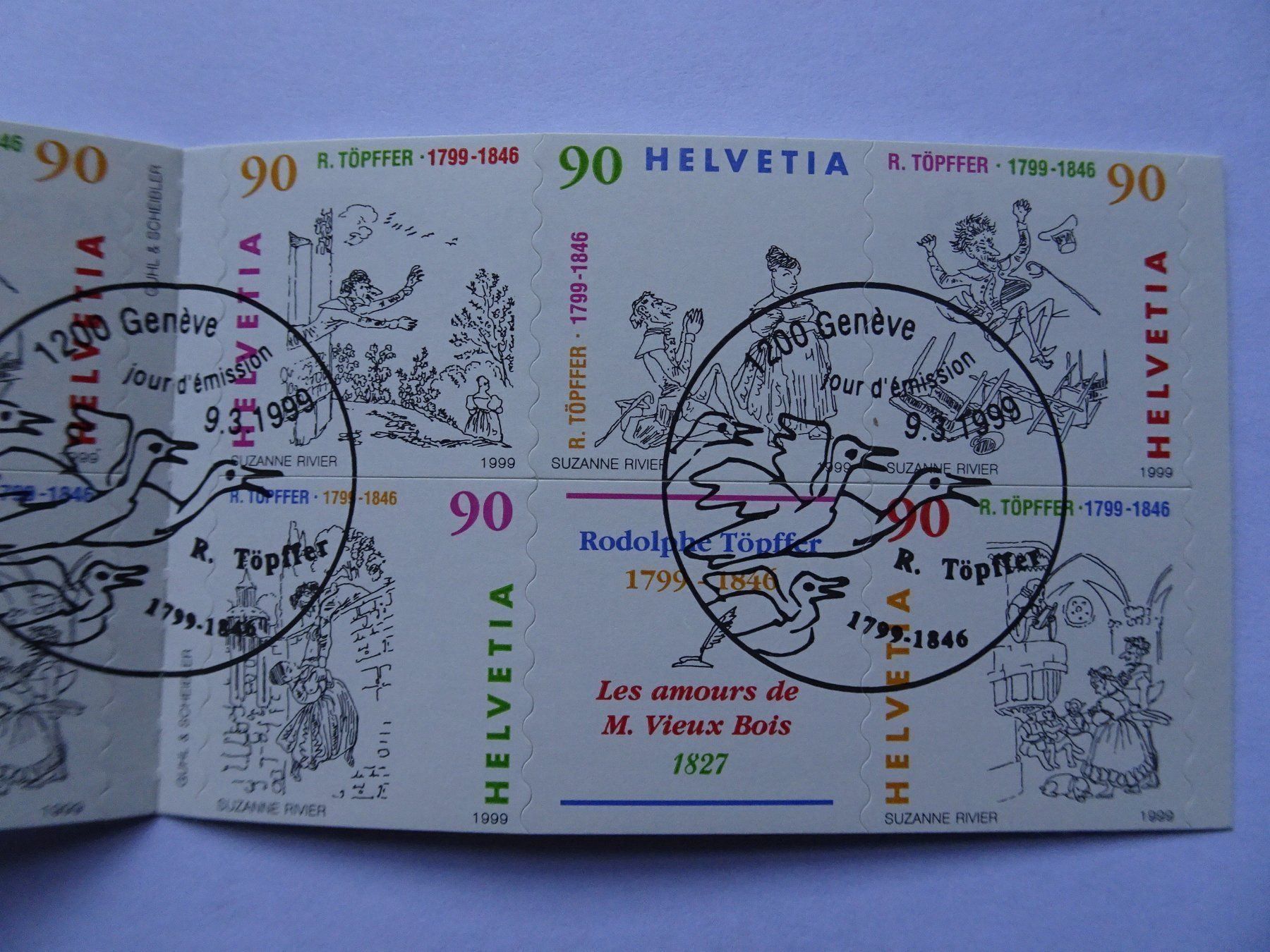 Tous les timbres: 1999**und* – Neuf (Voir description) à Aadorf par Chnorli-Furz 2