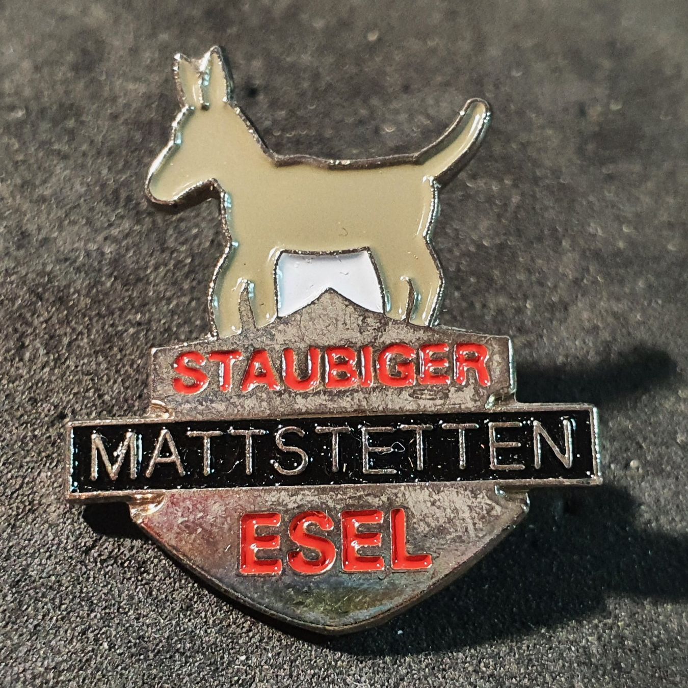 Placchette & Badge: Z039 - Pin Staubiger ESEL Mattstetten – Usato da Reinach BL venduto da Boston-Verkauf