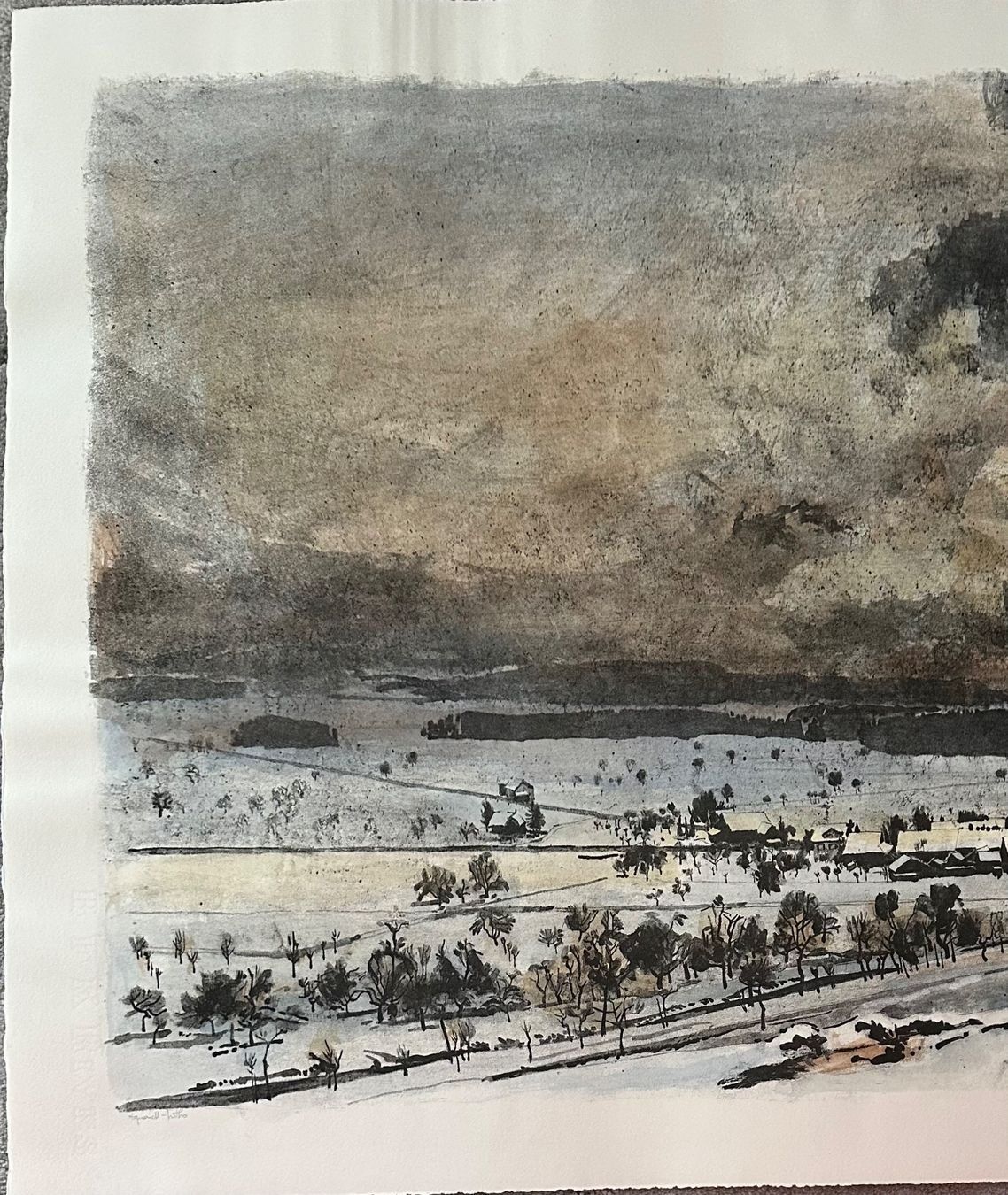 Grafica & Litografie: KÜNSTLER  ? LITHOGRAPHIE SIGNIERT NUMMERIERT – Usato da Gersau venduto da grafik-kunst 3