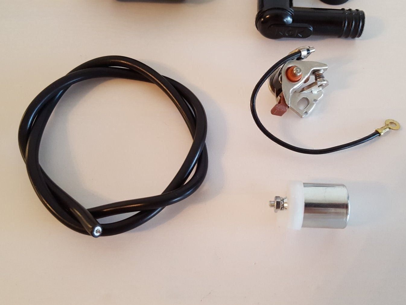 Parti ricambio per ciclomotori: Puch E50 Zündung Revisions-Set NGK LB05F universal – Nuovo e nell'imballaggio originale da Gossau SG venduto da Puch-tech 6