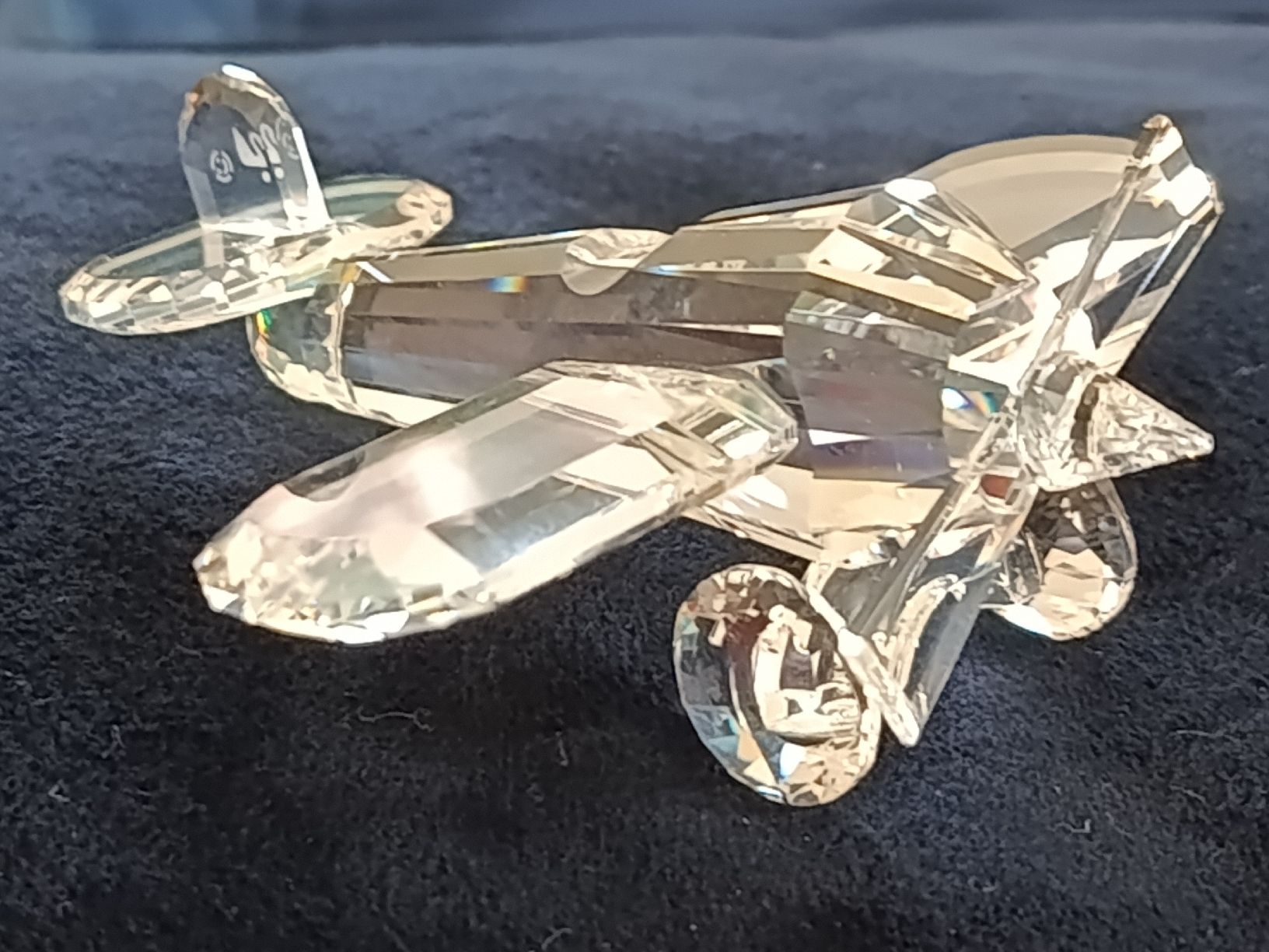 Swarovski Statuette: Swarovski Propeller Flugzeug – Usato da Sevelen venduto da ronja666 3
